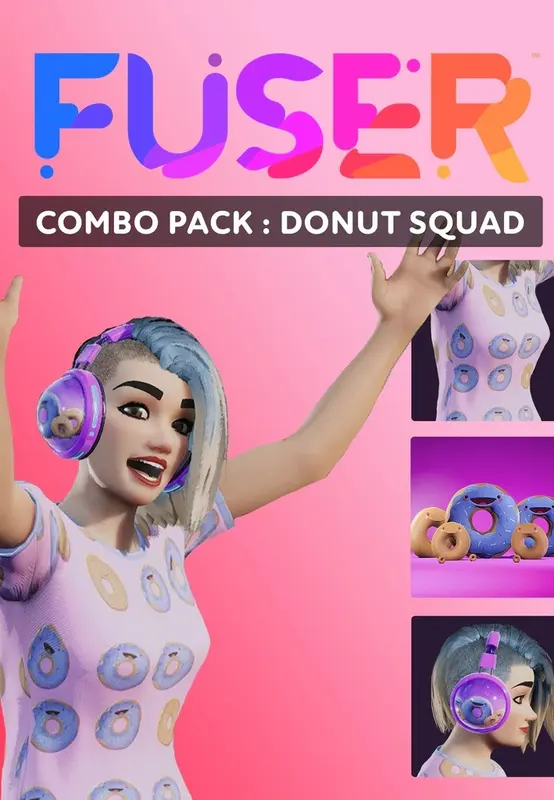 Jaquette de FUSER - Combo Pack: Donut Squad (DLC) — DLC PC (Steam)