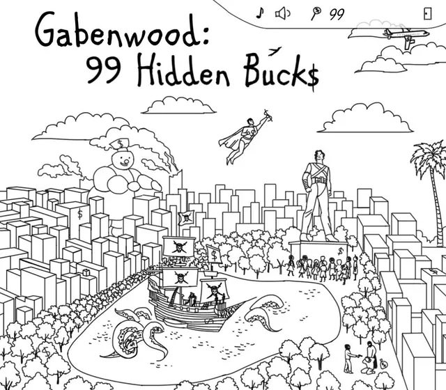 Gabenwood: 99 Hidden Bucks — Steam, Standard
