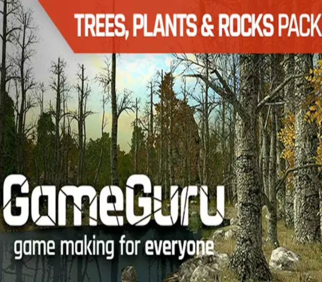 GameGuru - Trees, Plants & Rocks Pack DLC — Steam, Standard