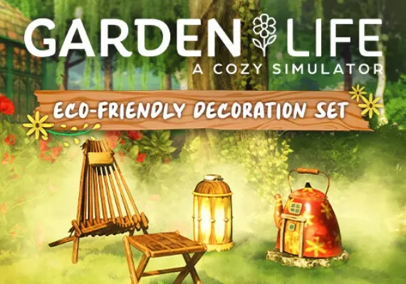 Garden Life: A Cozy Simulator - Eco-Friendly Decoration Set DLC EN — Steam, Standard