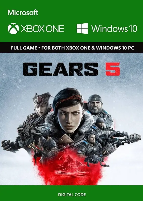 Jaquette de Gears 5 — jeu Xbox (Xbox One / PC)