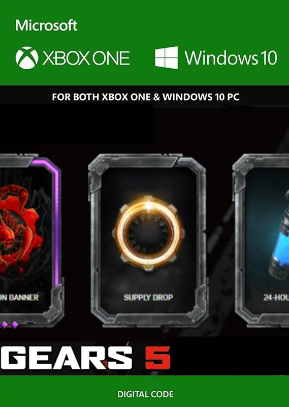 Gears 5: Rockstar Energy Scorpion Banner DLC Pack 4 (DLC) — Xbox One / PC, Standard