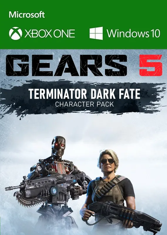 Gears 5: Terminator Dark Fate Pack – Sarah Connor and T-800 (DLC) — Xbox Live / PC, Standard