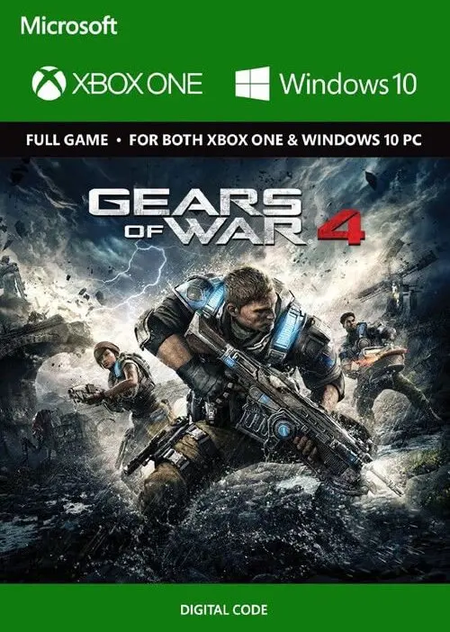 Jaquette de Gears of War 4 — jeu Xbox (Xbox One / PC)
