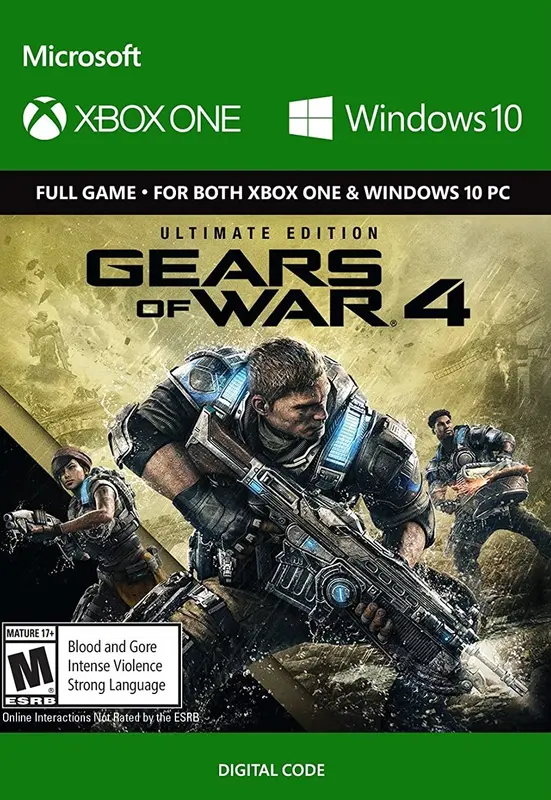 Gears Of War 4 - Ultimate Edition — Xbox Live / PC, Ultimate Edition