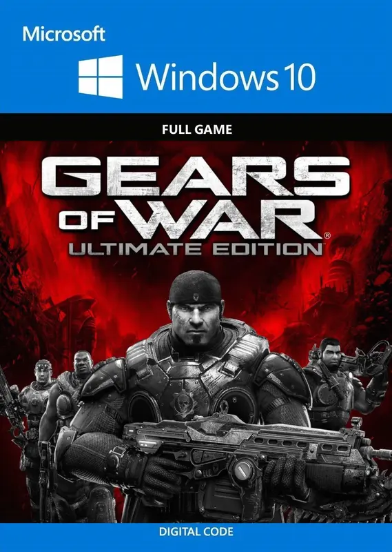 Jaquette de Gears of War: Ultimate Edition - — jeu PC (Microsoft Store (Windows 10))