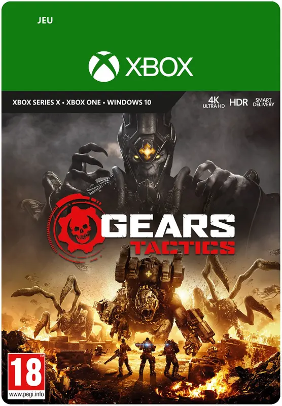 Jaquette de Gears Tactics — jeu Xbox (Xbox One / Xbox Series X|S / PC)