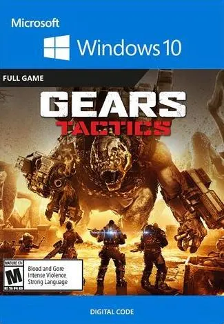 Jaquette de Gears Tactics - — jeu PC (Microsoft Store (Windows 10))