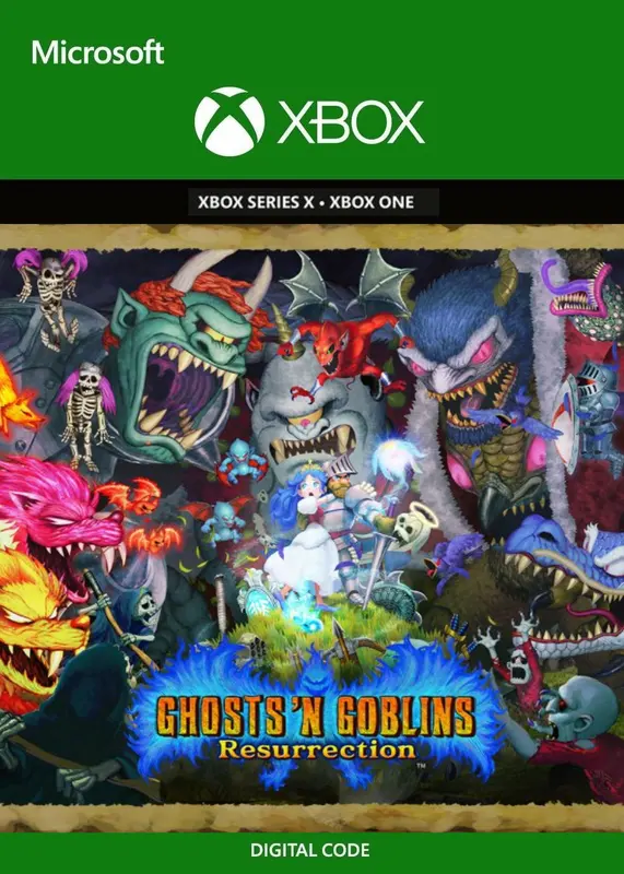 Jaquette de Ghosts 'n Goblins Resurrection — jeu Xbox (Xbox Live)