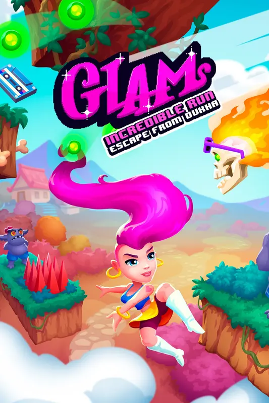 Glam's Incredible Run: Escape from Dukha — Xbox Live, Standard