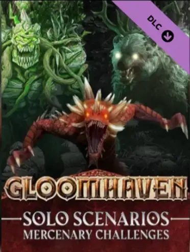 Gloomhaven Solo Scenarios Mercenary Challenges DLC — Steam, Standard