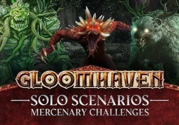 Gloomhaven: Solo Scenarios - Mercenary Challenges DLC EN/DE/FR/ES — Steam, Standard