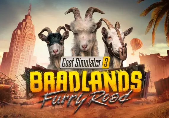 Goat Simulator 3 - Baadlands: Furry Road DLC — Steam, Standard