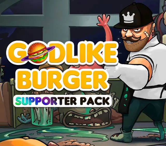 Godlike Burger - Supporter Pack DLC — Steam, Standard