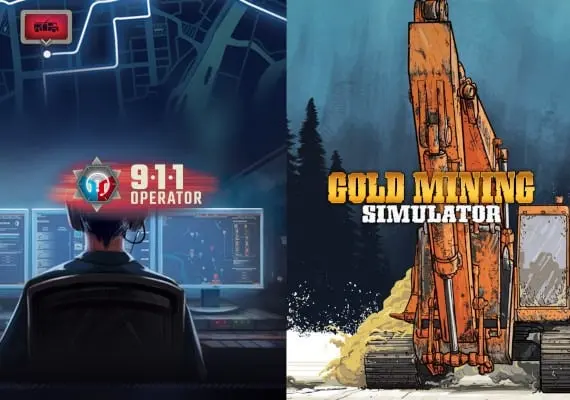 Gold Mining Simulator and 911 Operator - Simulator Bundle EN — Xbox One / Xbox Series X|S, Standard