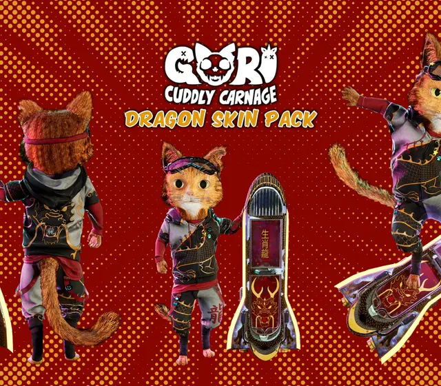 Gori: Cuddly Carnage - Dragon Skin Pack DLC — Steam, Standard