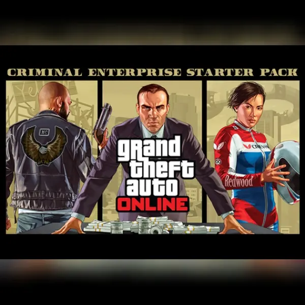 Grand Theft Auto Online: Criminal Enterprise Starter Pack and Whale Shark Card Bundle (DLC) — Rockstar Games, Standard