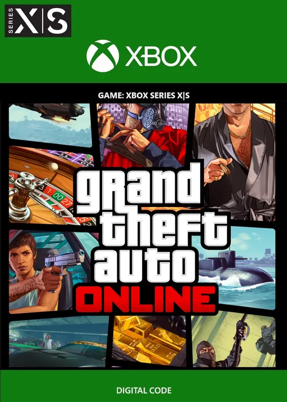 Grand Theft Auto Online (Xbox Series S|X) — Xbox Live, Standard