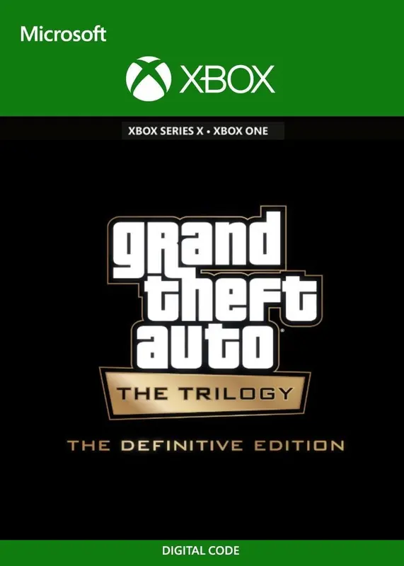 Jaquette de Grand Theft Auto: The Trilogy – The Definitive Edition — jeu Xbox (Xbox Live)