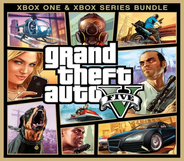 Grand Theft Auto V Cross-Gen Bundle — Xbox Series X|S, Standard