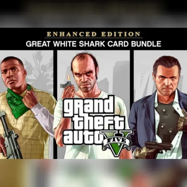 Grand Theft Auto V Enhanced & Great White Shark Card — Rockstar Games, Standard