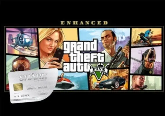 Grand Theft Auto V Enhanced + Great White Shark Edition EN — Xbox Live (PC), Enhanced + Great White Shark