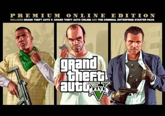 Grand Theft Auto V GTA 5 Premium Online Edition EN — Xbox One, Premium Online Edition