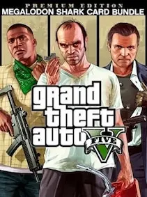 Grand Theft Auto V | Premium Edition & Megalodon Shark Card Bundle — Rockstar Games, Premium Edition