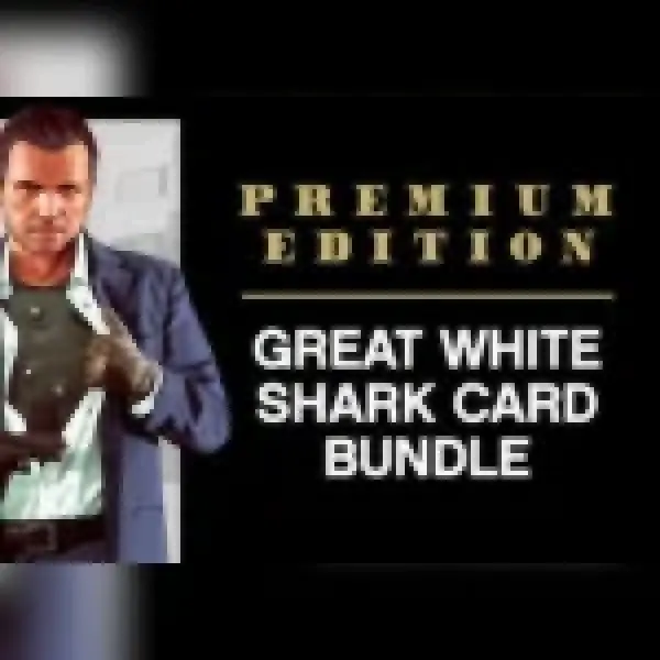 Grand Theft Auto V: Premium Online Edition and Great White Shark Card Bundle — Rockstar Games, Premium Online Edition