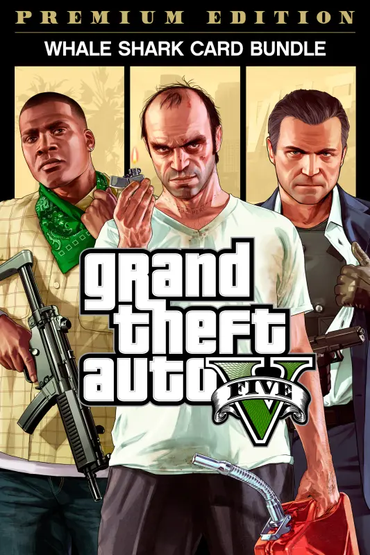 Grand Theft Auto V Premium Online Edition and Whale Shark Card Bundle — Rockstar Games, Premium Online Edition