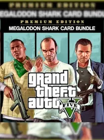 Grand Theft Auto V: Premium Online Edition & Megalodon Shark Card Bundle | 16 000 000 USD Bundle — Rockstar Games, Premium Online Edition