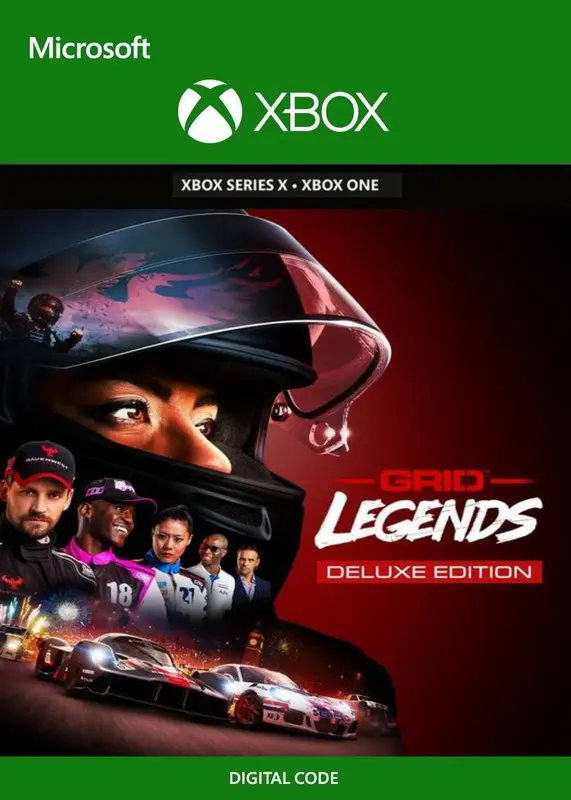 Jaquette de GRID Legends: Deluxe Edition — jeu Xbox (Xbox Live)
