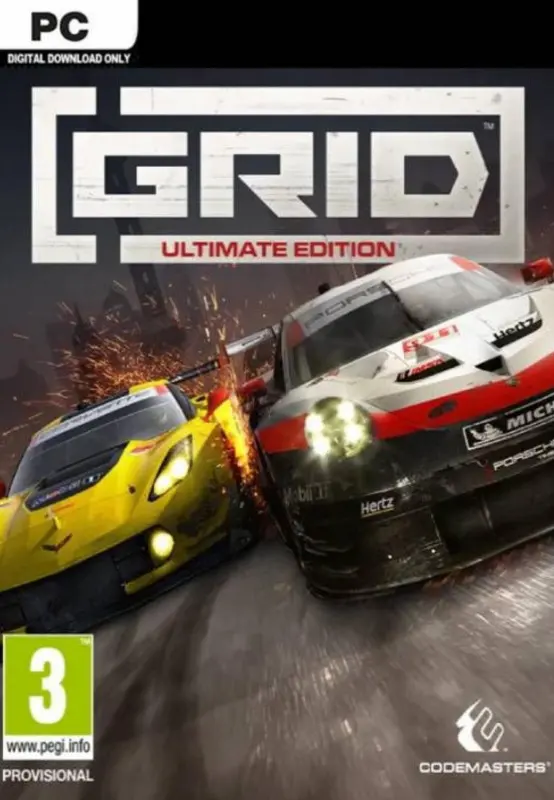 GRID Ultimate Edition Upgrade (DLC) — Steam, Ultimate Edition