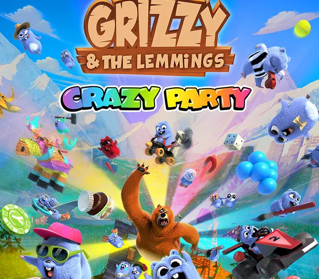 Grizzy and the Lemmings - Crazy Party — Xbox Series X|S, Standard
