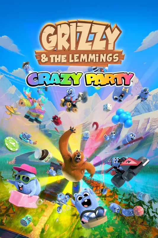 Grizzy and the Lemmings - Crazy Party — Xbox Live, Standard