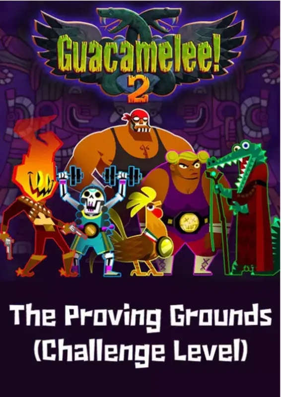 Jaquette de Guacamelee! 2 - The Proving Grounds (Challenge Level) (DLC) — DLC PC (Steam)