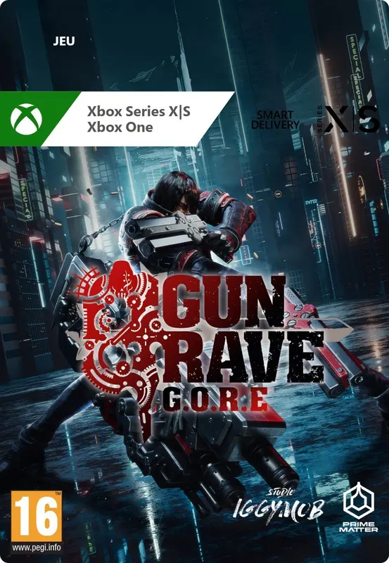 Jaquette de Gungrave G.O.R.E — jeu Xbox (Xbox One / Xbox Series X|S)
