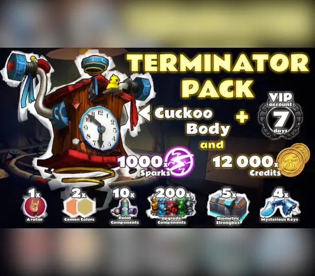 Guns and Robots - Terminator Pack DLC — Steam, Standard