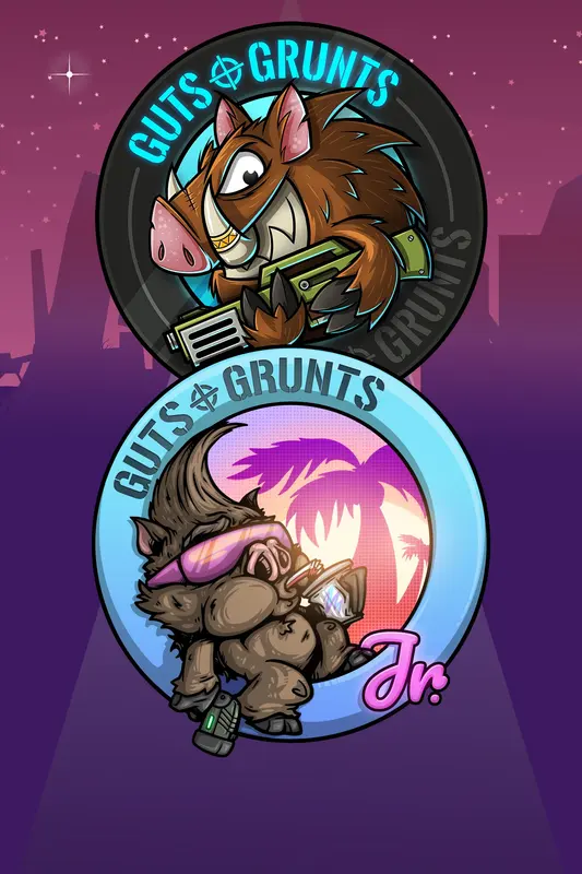 Guts 'n Grunts + Jr. — Xbox Live, Standard