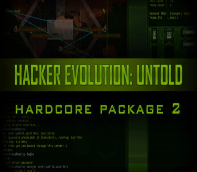 Hacker Evolution: Untold - Hardcore Package Part 2 DLC — Steam, Standard
