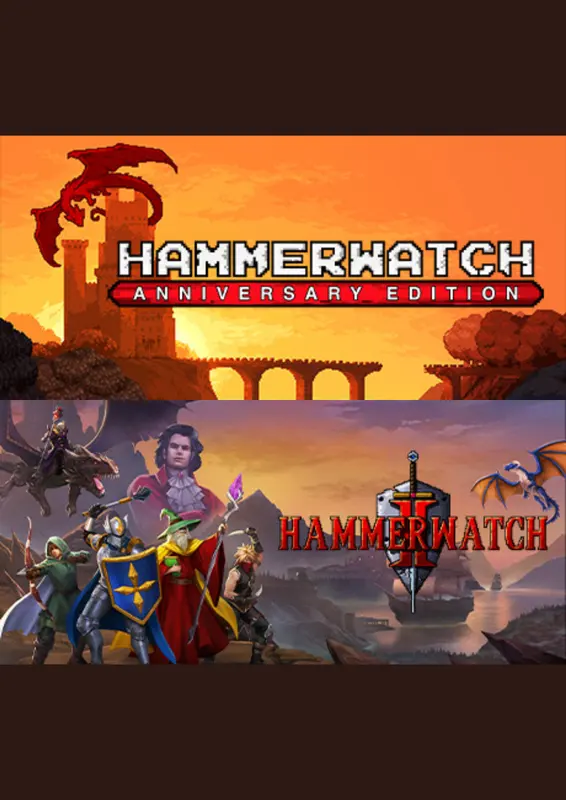 Hammerwatch Anniversary Edition & Hammerwatch II Double Pack — Steam, Anniversary Edition