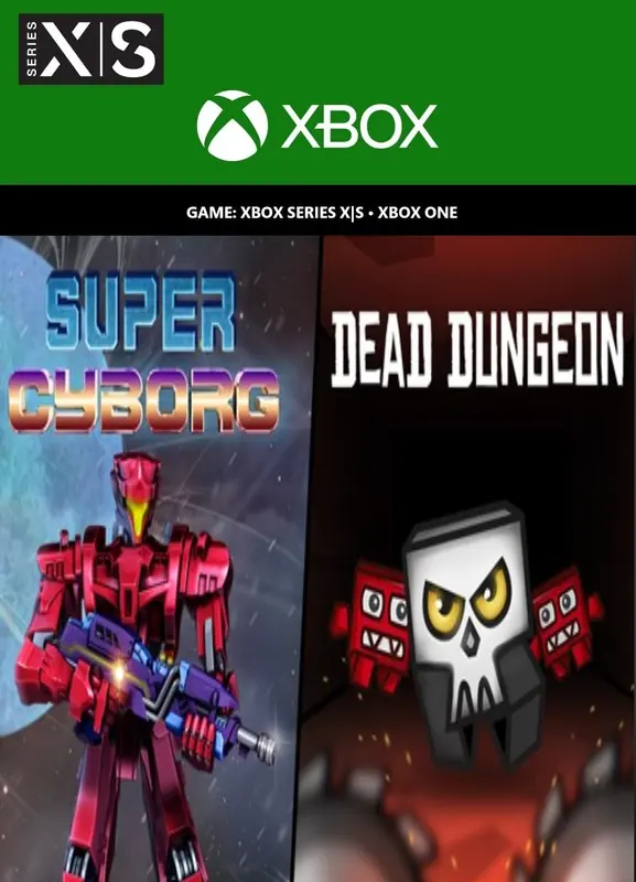 Hard Platformers Pack: Super Cyborg and Dead Dungeon — Xbox Live, Standard