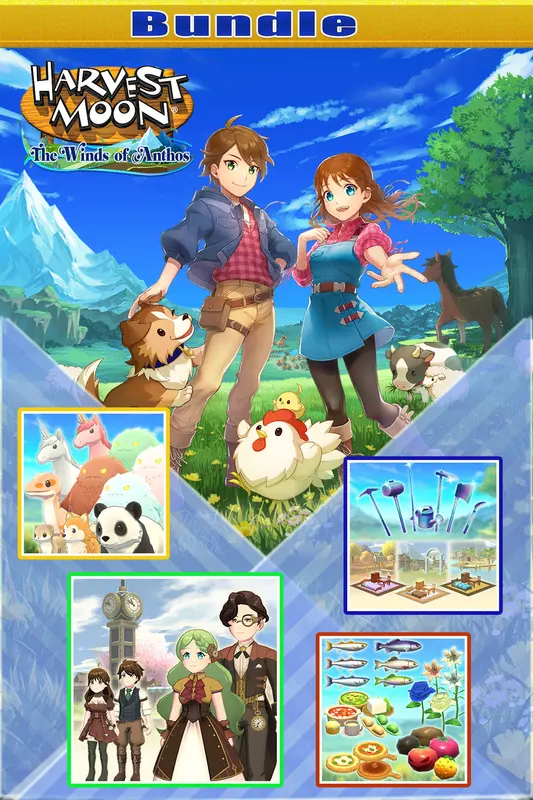 Harvest Moon: The Winds of Anthos Bundle — Xbox Live, Standard