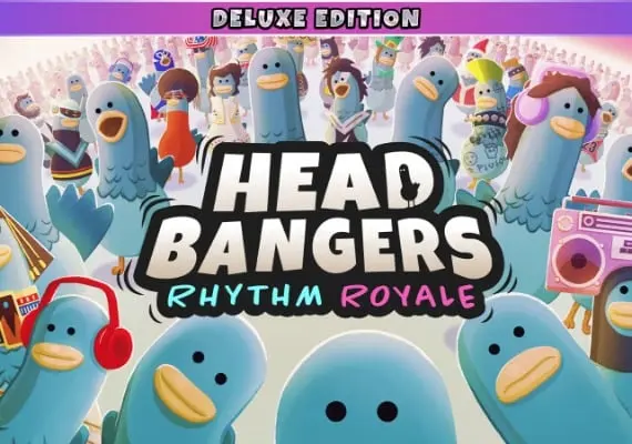 Headbangers: Rhythm Royale Deluxe Edition EN — Xbox One / Xbox Series X|S / PC, Deluxe Edition