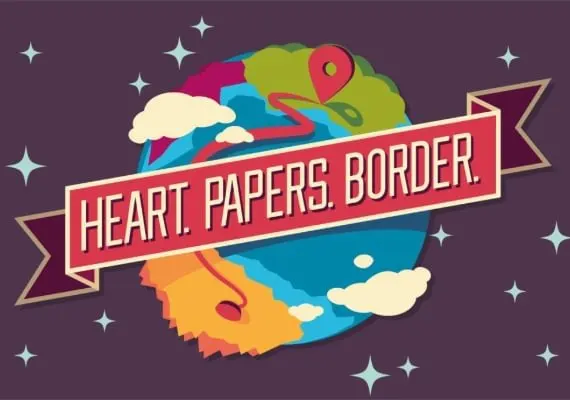 Heart. Papers. Border. EN — Steam, Standard