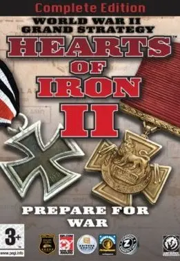 Jaquette de Hearts of Iron 2 Complete — jeu PC (Steam)
