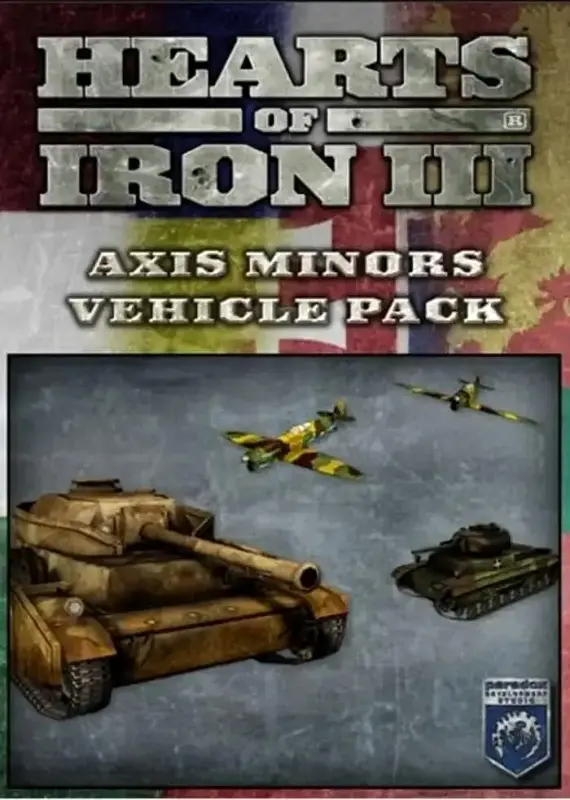 Hearts of Iron III - Axis Minors Vehicle Pack DLC — Steam, Standard