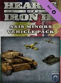 Hearts of Iron III: Axis Minors Vehicle Pack — Steam, Standard