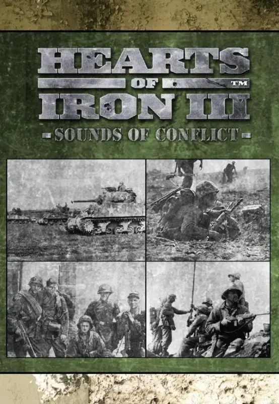 Hearts of Iron III - Sounds of Conflict DLC — Steam, Standard