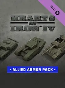 Hearts of Iron IV Allied Armor Pack — Steam, Standard